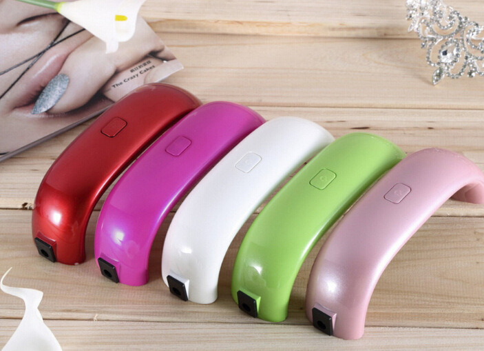 9W Mini USB UV/LED Nail Lamp — Gel Curing Lamp (USB Powered)